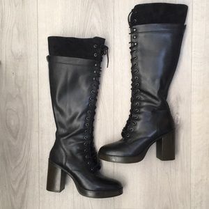 Vintage Steve Madden lace up boots